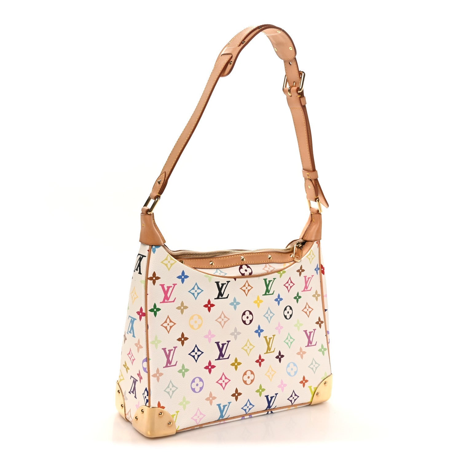 Louis Vuitton Monogram Multicolor Boulogne White