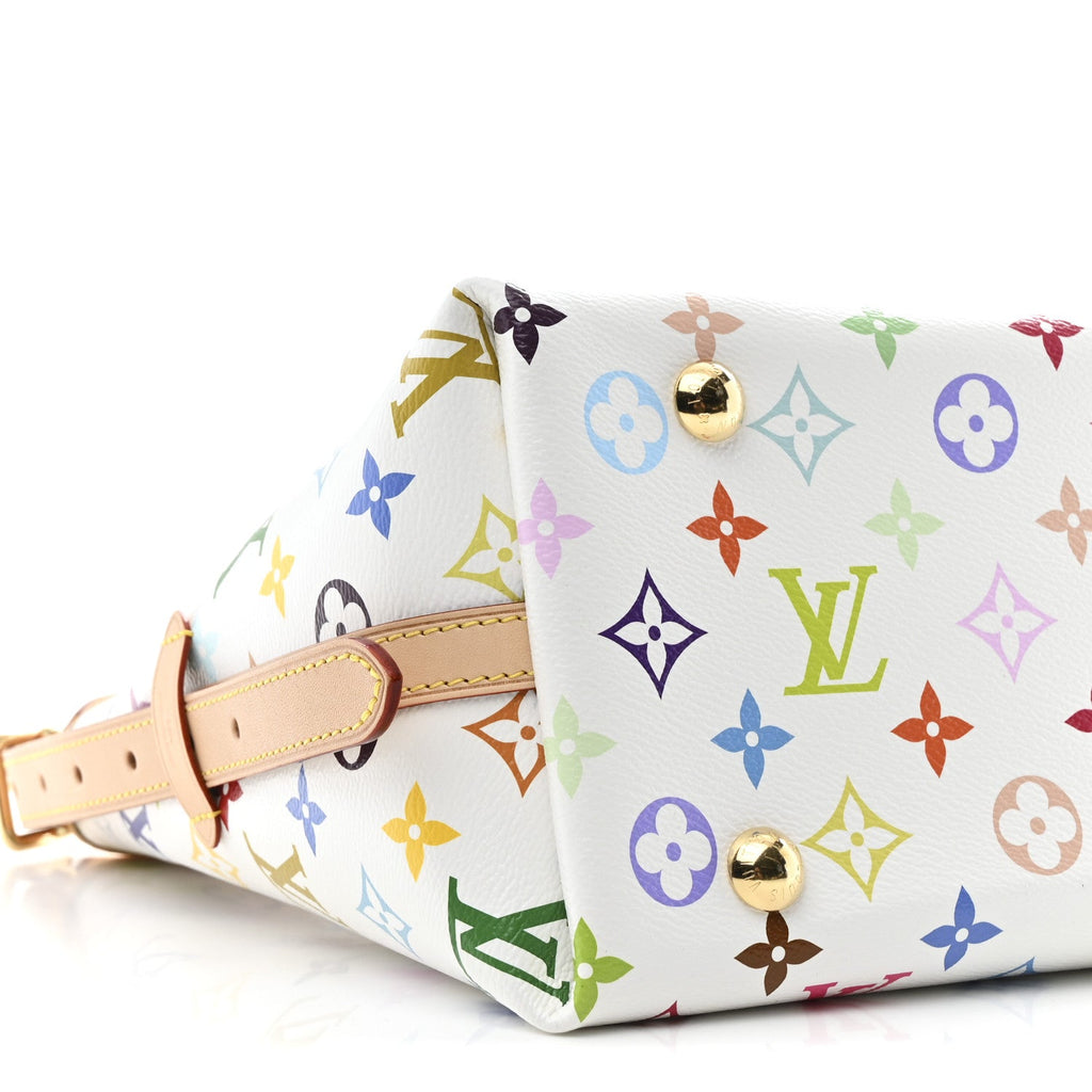 Louis Vuitton LV X TM Monogram Multicolor CarryAll PM White