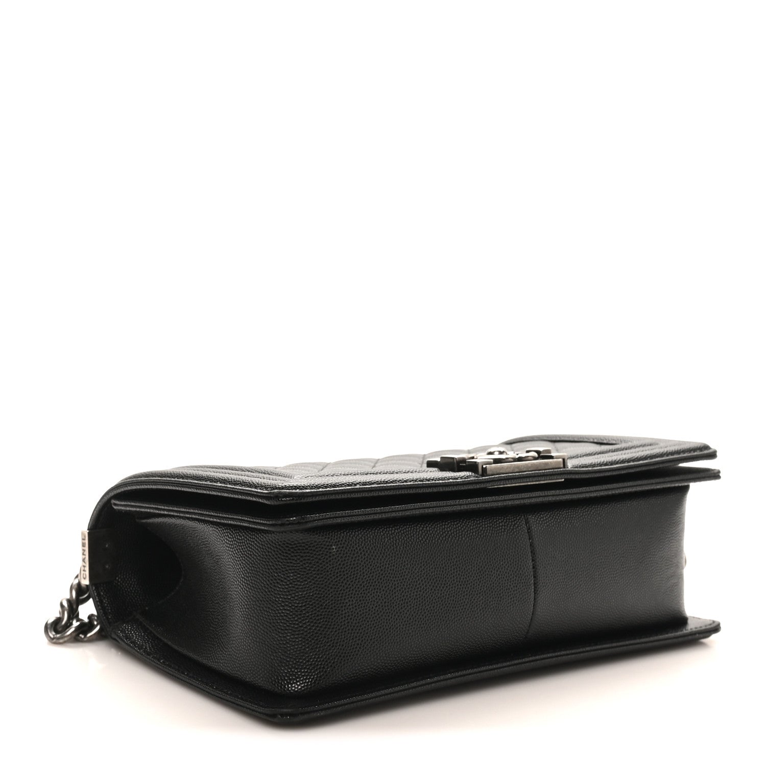 Chanel Caviar Quilted Medium Boy Flap Black
