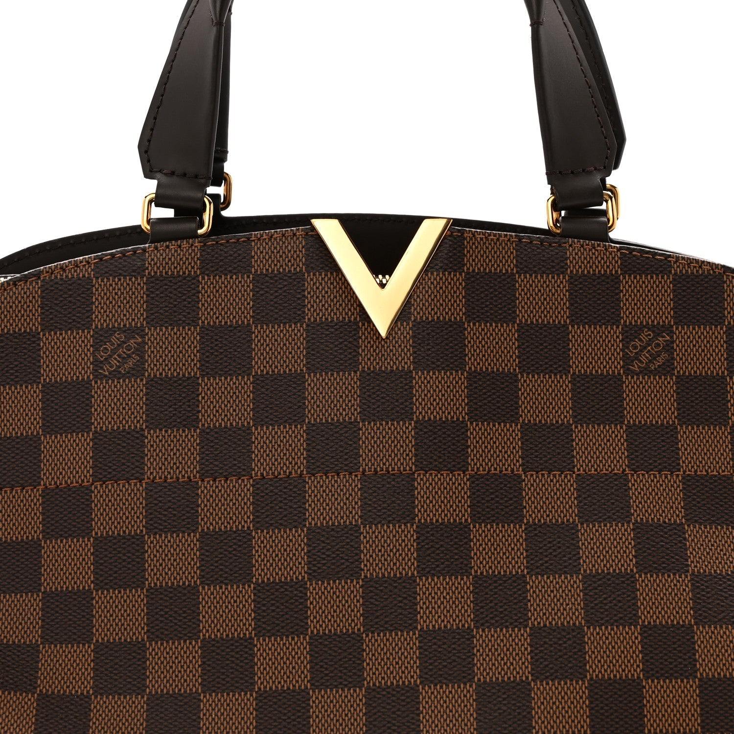 Louis Vuitton Damier Ebene Kensington Bowling Bag