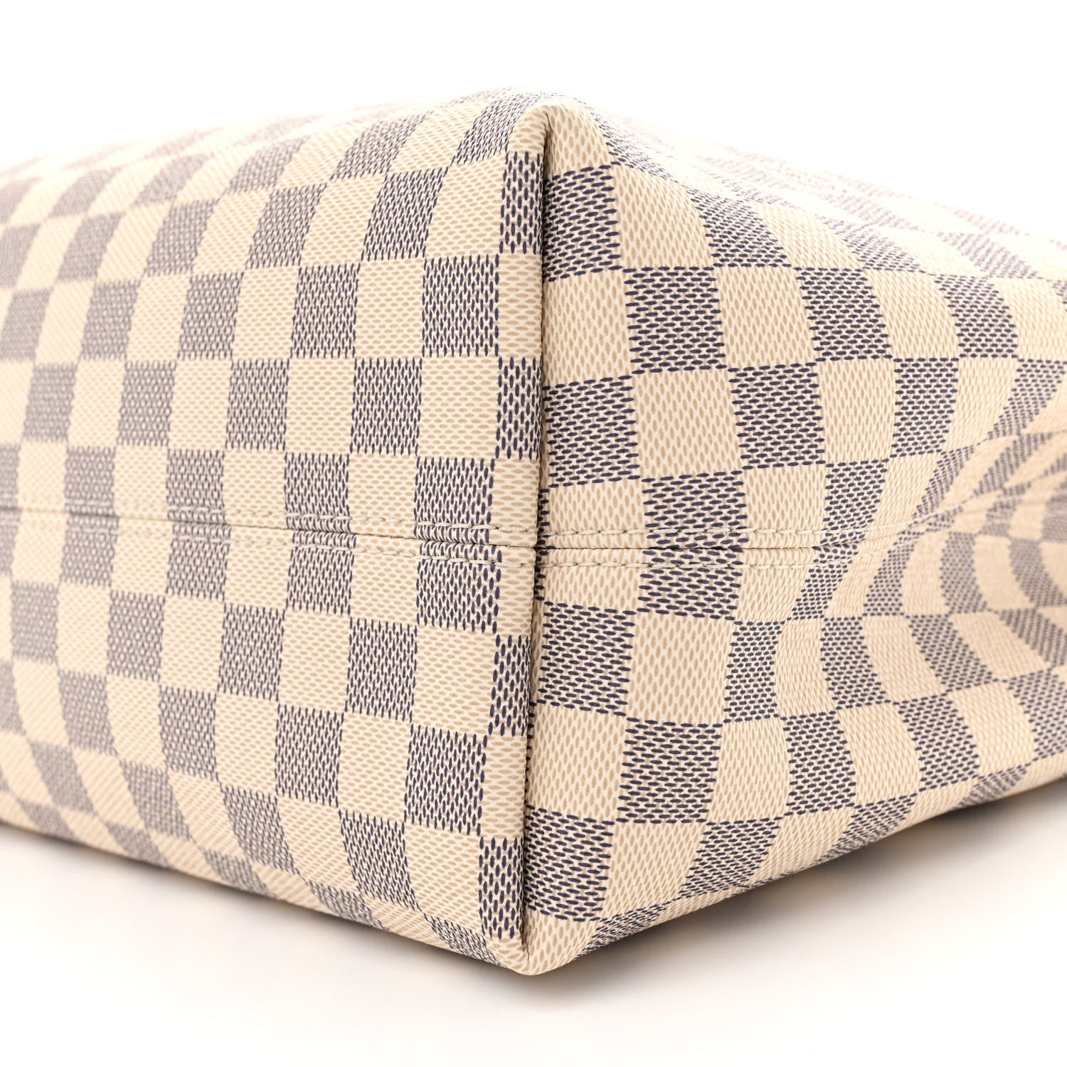 Louis Vuitton Damier Azur Graceful MM Rose Ballerine