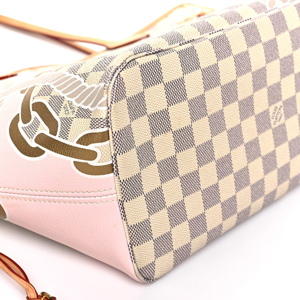 Louis Vuitton Damier Azur Nautical Neverfull MM
