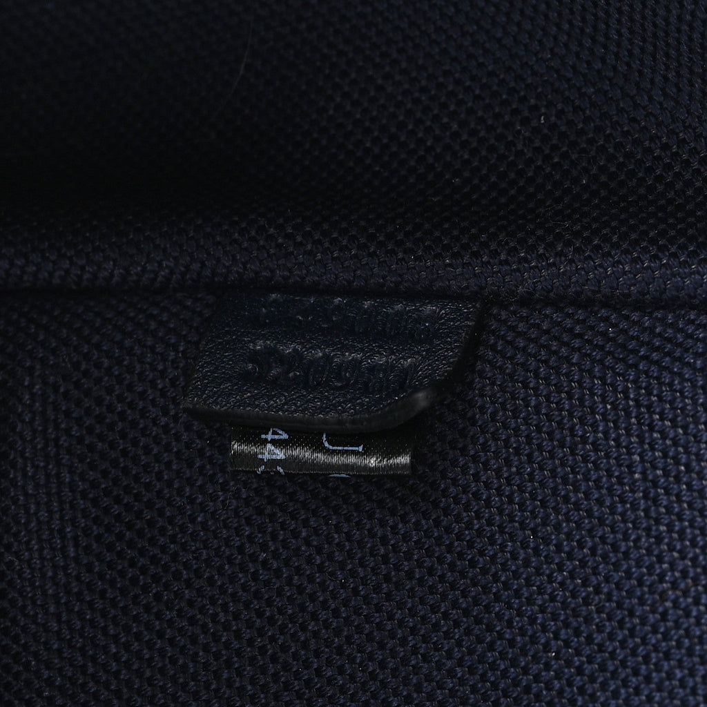 Gucci Denim Monogram Camouflage Large Backpack Blue