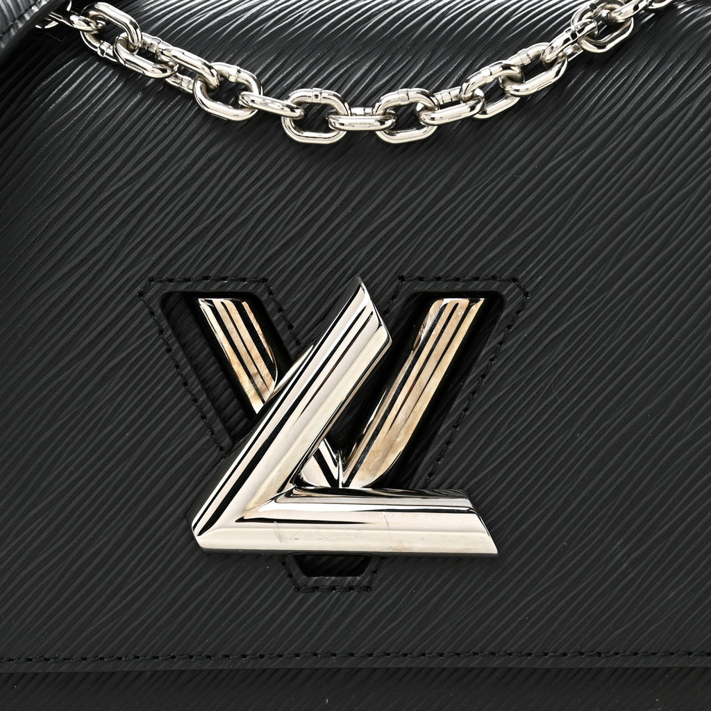 Louis Vuitton Epi Twist Shoulder Bag MM Black