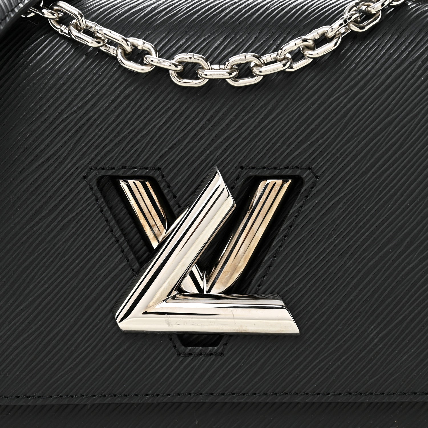 Louis Vuitton Epi Twist Shoulder Bag MM Black