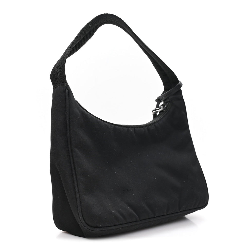 Prada Tessuto Nylon Mini Re-Edition 2000 Bag Black