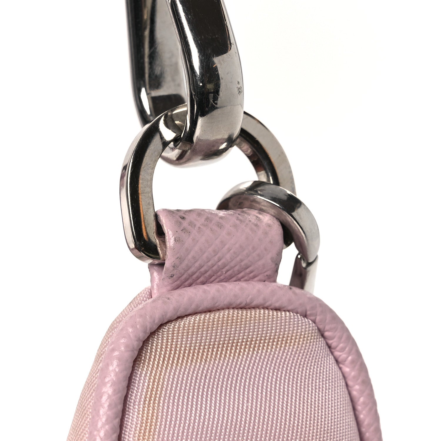 Prada Nylon Re-Edition 2005 Shoulder Bag Alabastro