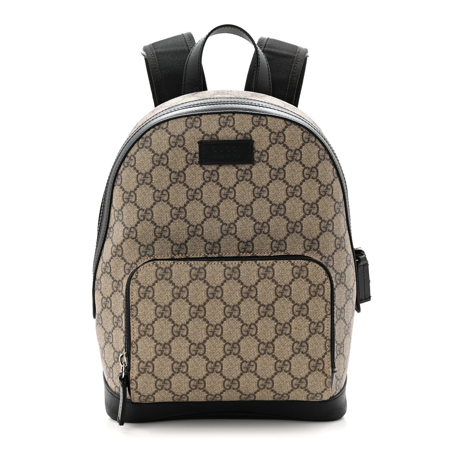 Gucci GG Supreme Monogram Small Eden Day Backpack Black