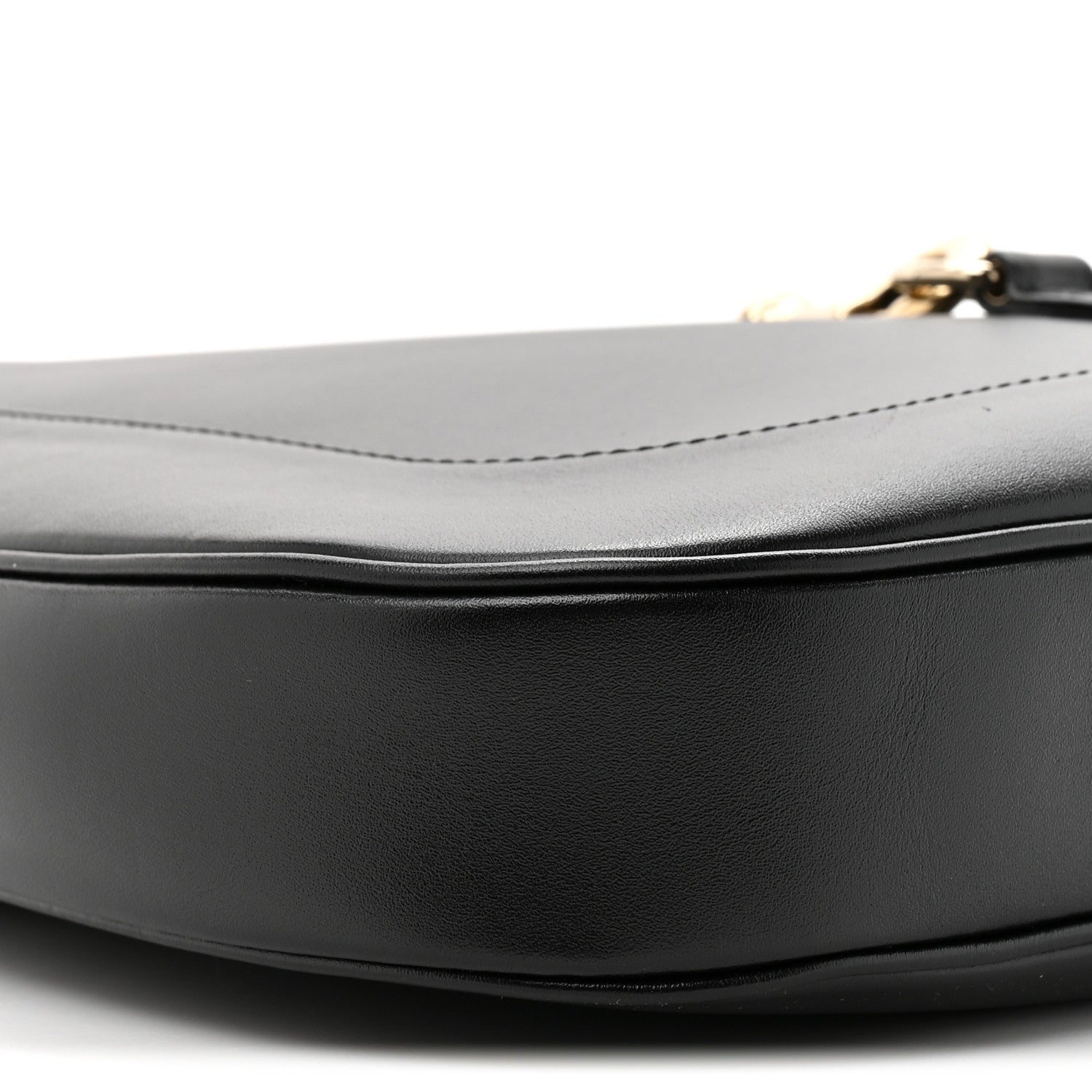 Gucci Ancora Calfskin Medium Jackie Shoulder Bag Black