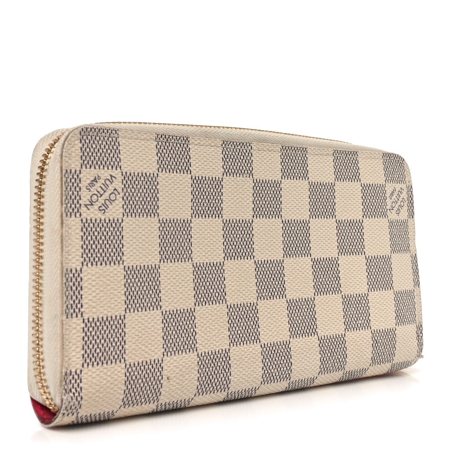 Louis Vuitton Damier Azur 2017 Christmas Animation Zippy Wallet