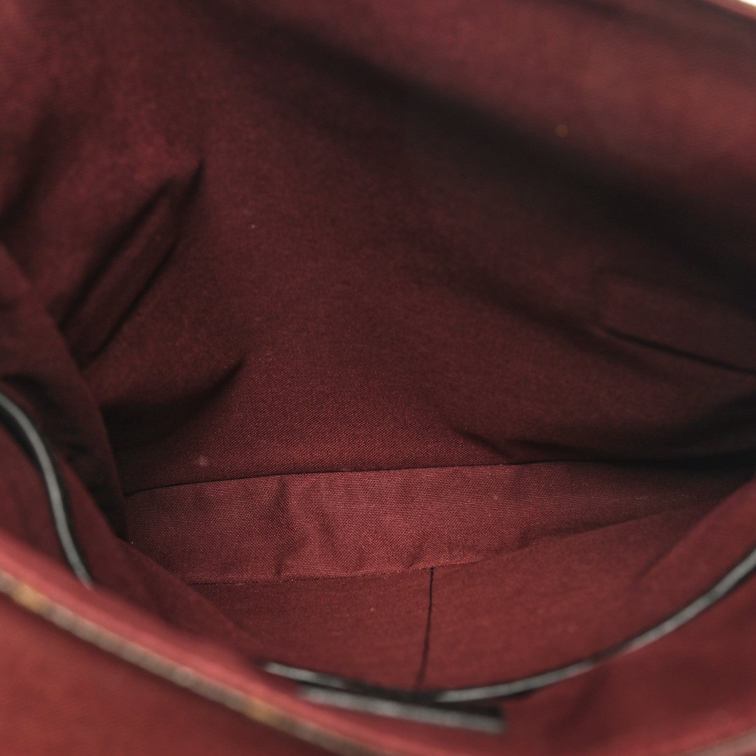 Louis Vuitton Monogram Macassar Bass MM