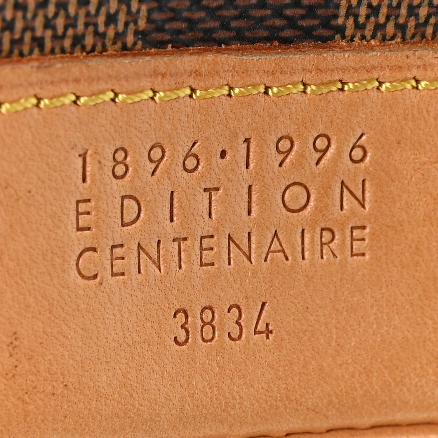 Louis Vuitton Damier Ebene Soho Centenaire Backpack