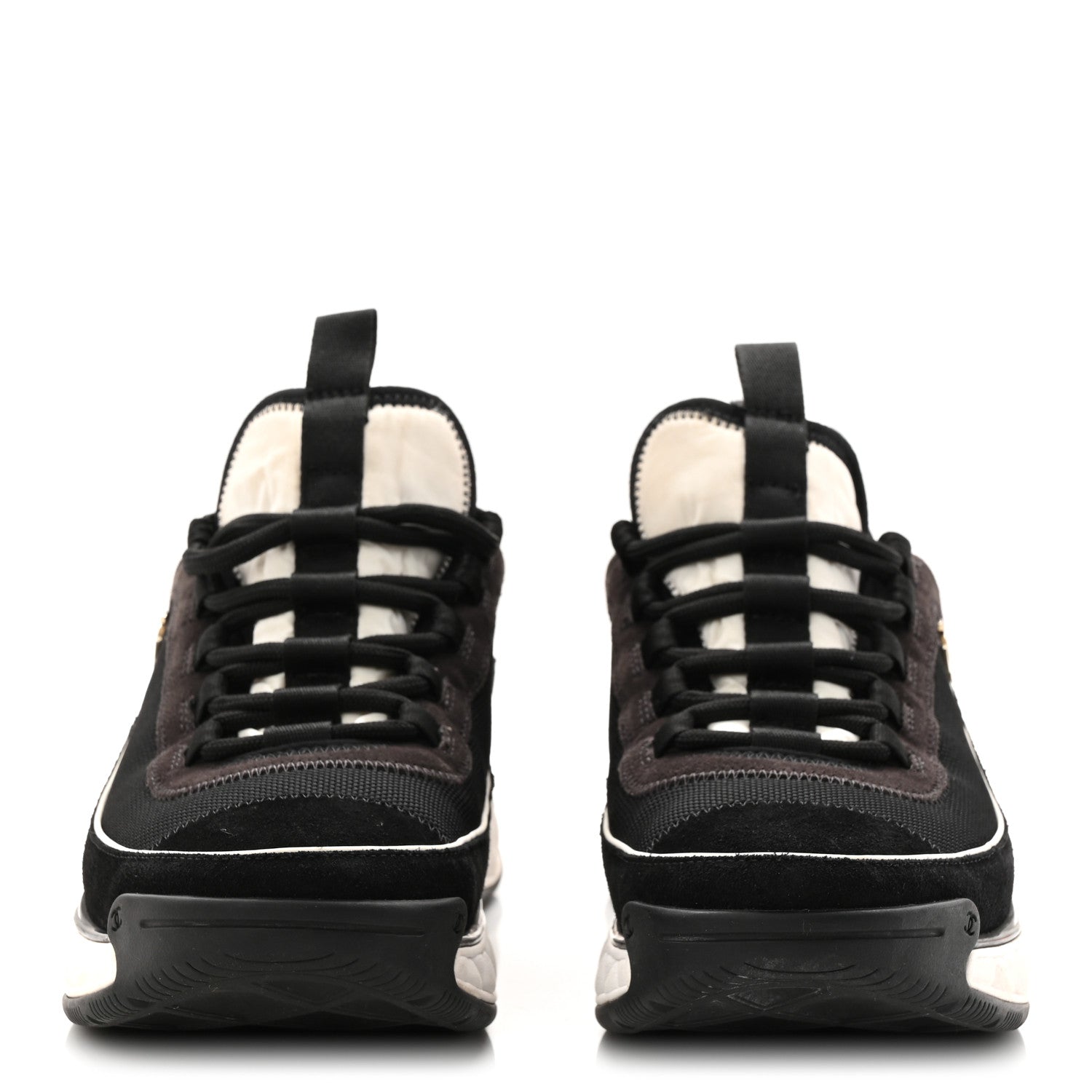 Fabric Suede CC Sneakers 39 Black