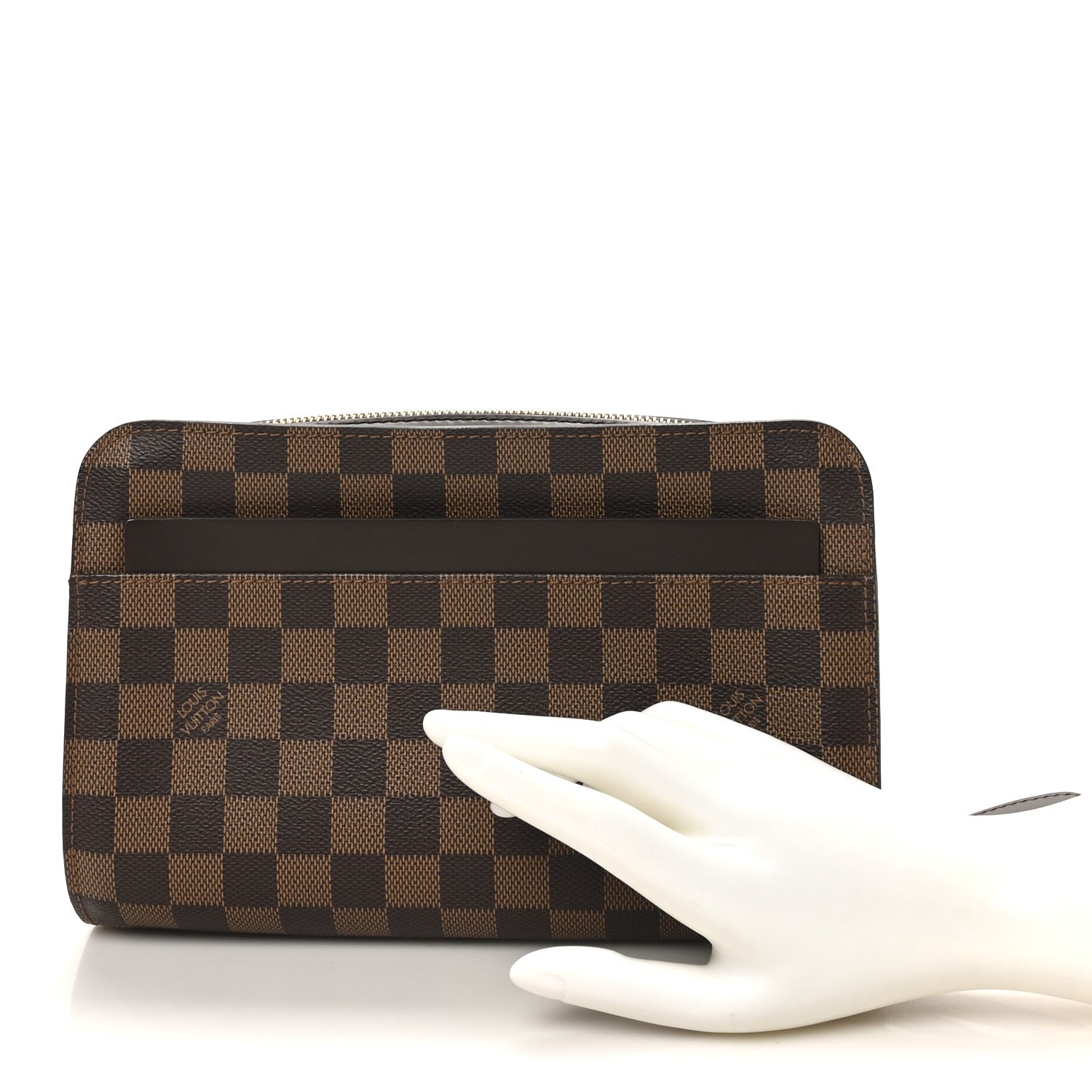 Louis Vuitton Damier Ebene Pochette Saint Louis Clutch