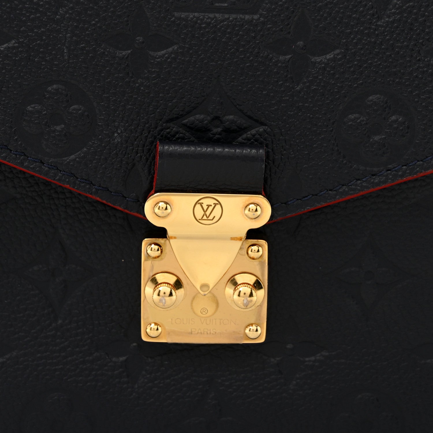 Louis Vuitton Empreinte Pochette Metis Marine Rouge
