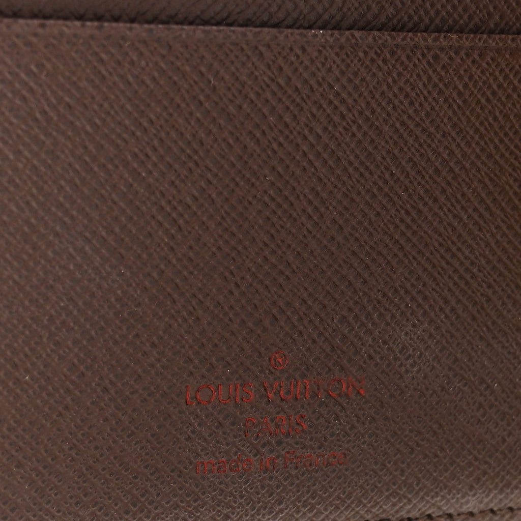 Louis Vuitton Damier Ebene Medium Ring Agenda Cover