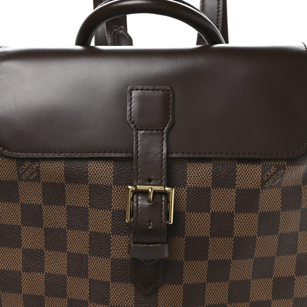 Louis Vuitton Damier Ebene Soho Backpack