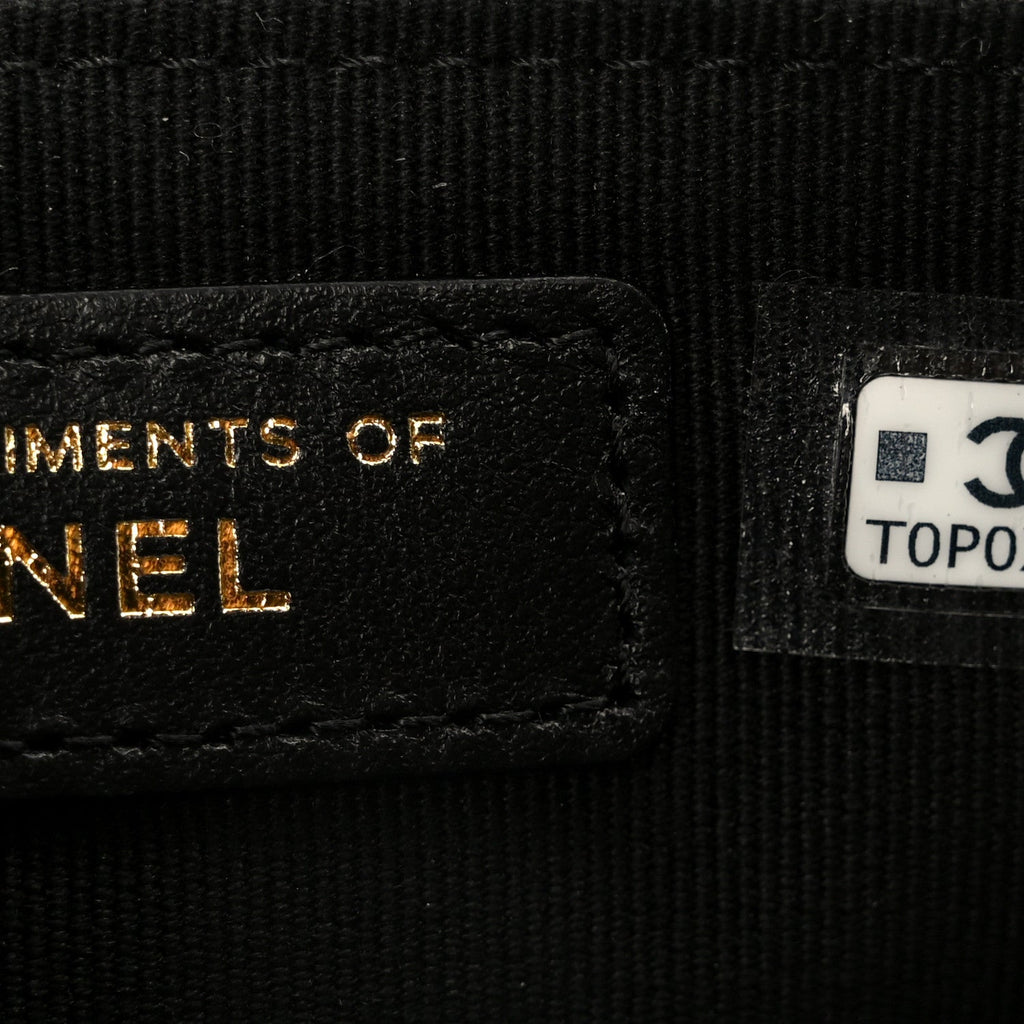 Chanel Patent Calfskin Quilted Mini Flap Black