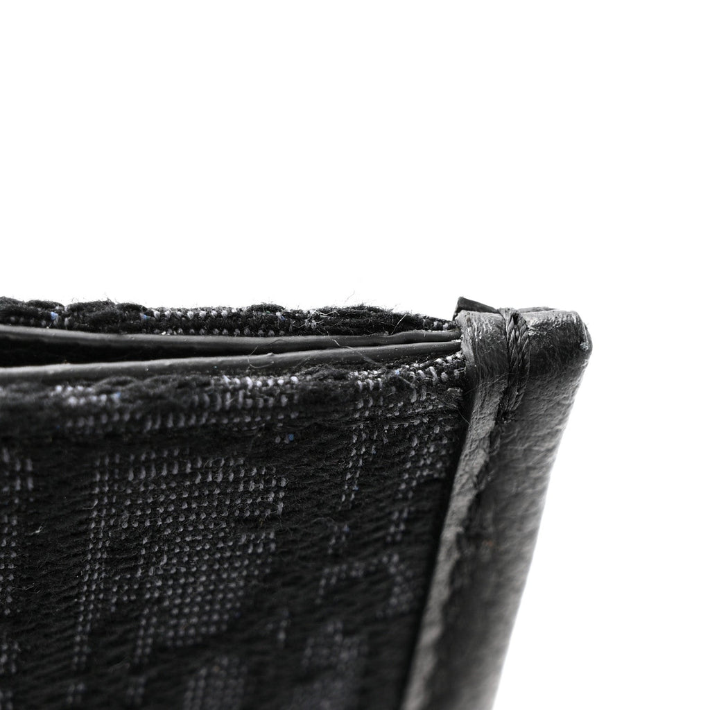 Christian Dior Oblique Grained Calfskin East West Tote Black