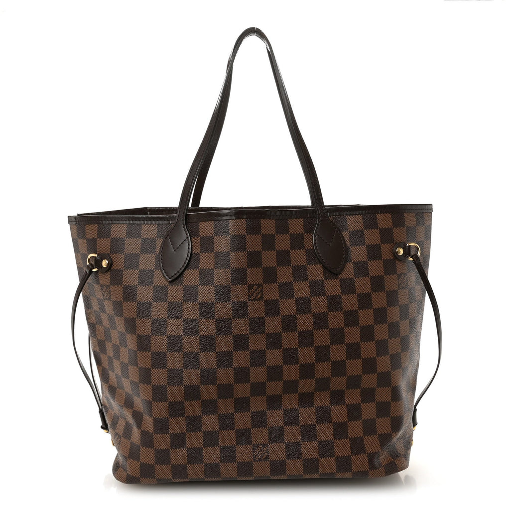 Louis Vuitton Damier Ebene Neo Neverfull MM Rose Ballerine