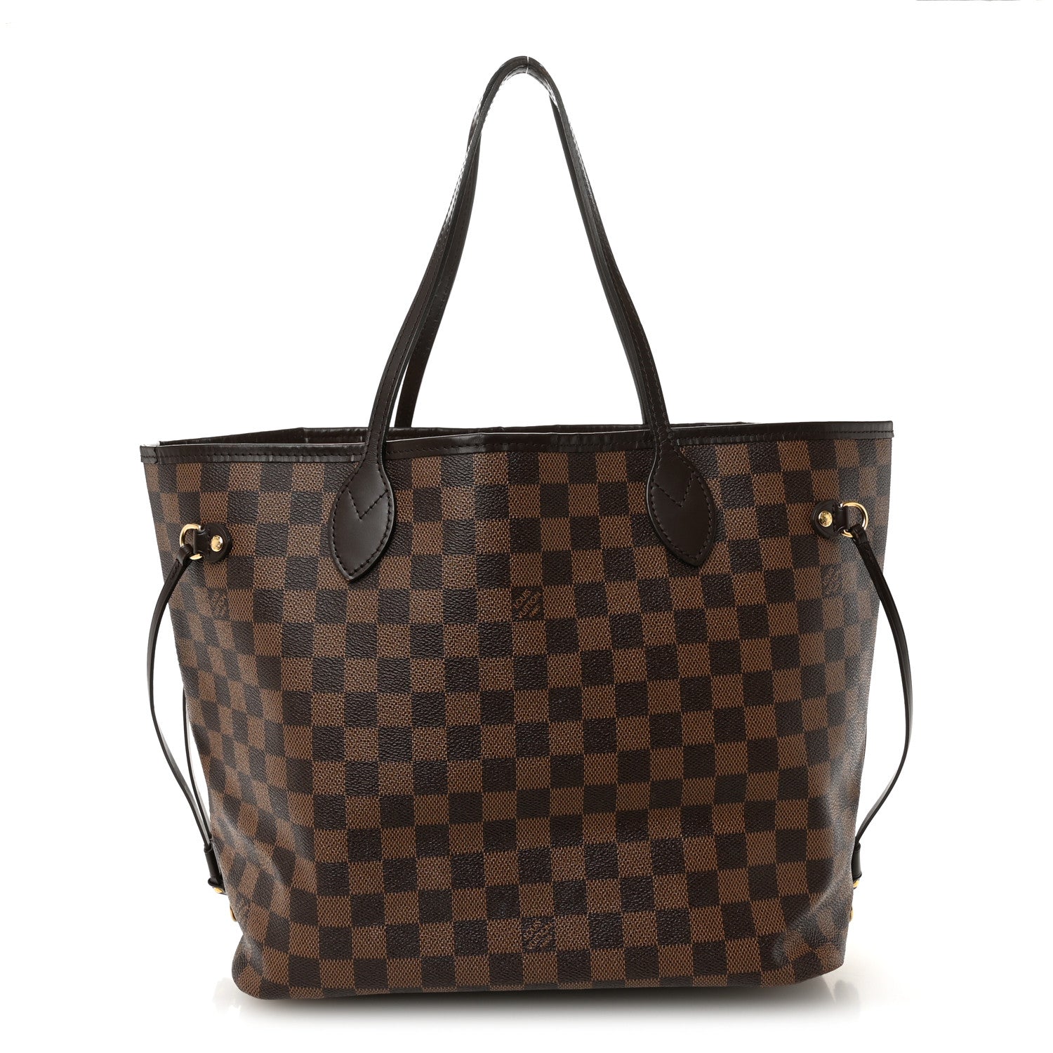 Louis Vuitton Damier Ebene Neo Neverfull MM Rose Ballerine