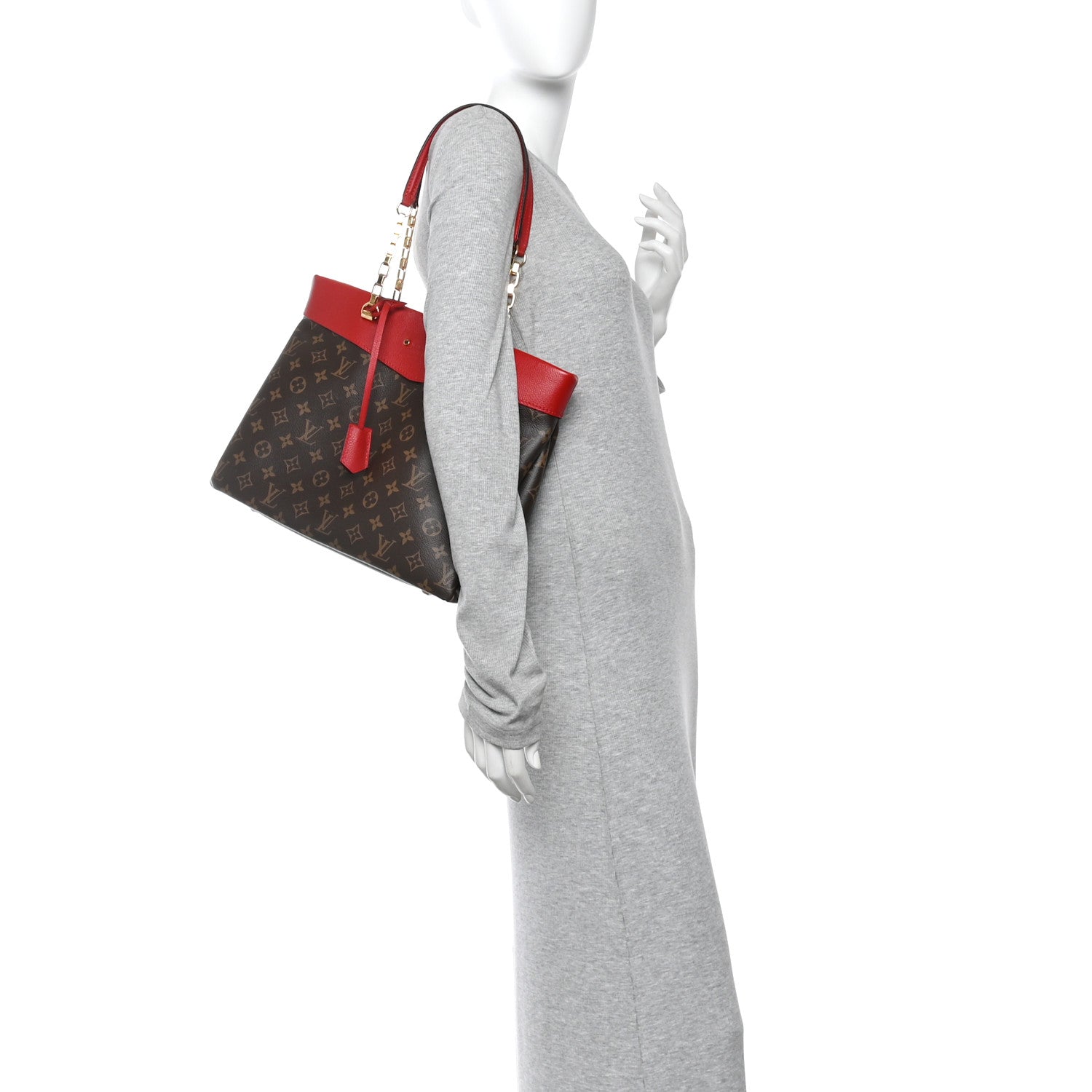 Louis Vuitton Monogram Pallas Shopper Cherry