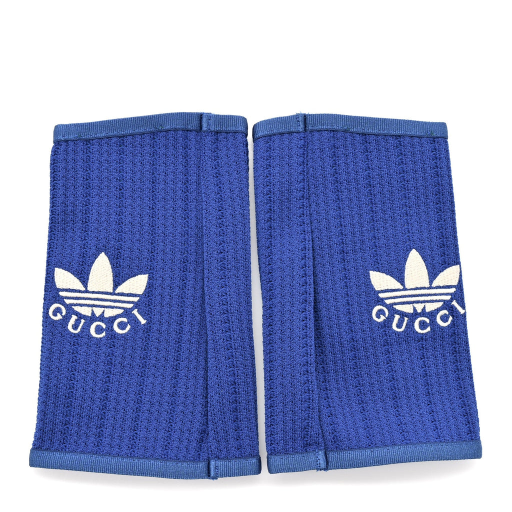 Gucci X ADIDAS Fabric Fingerless Gloves S Royal Blue