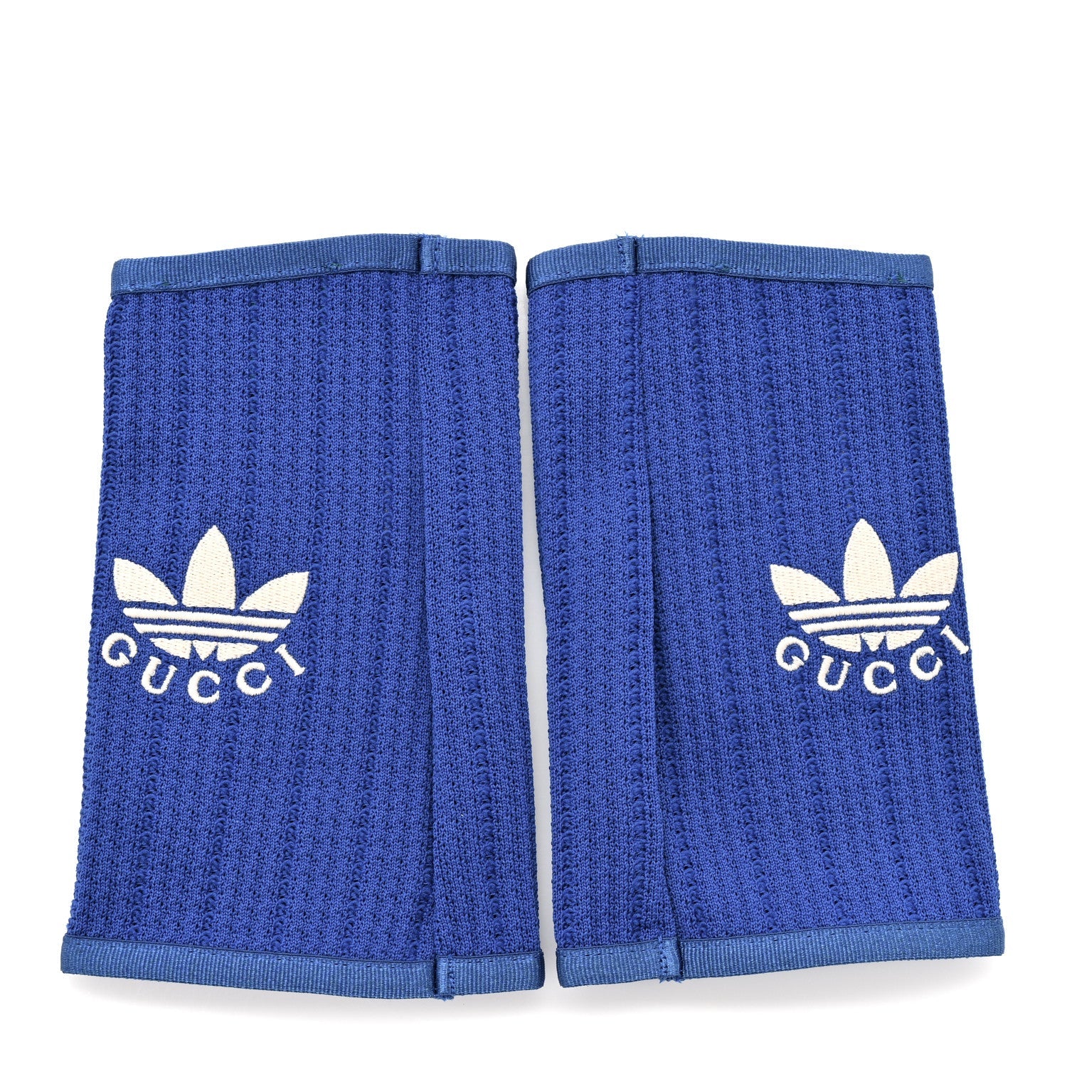 Gucci X ADIDAS Fabric Fingerless Gloves S Royal Blue