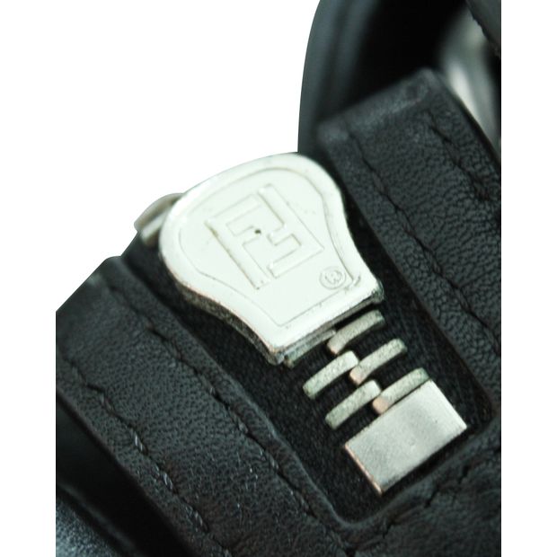 FENDI Black Peekaboo Iconic Fit Bag