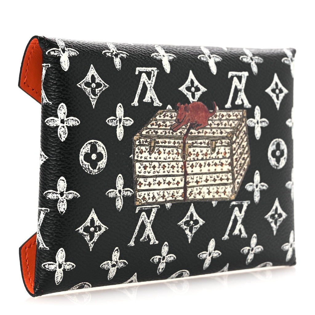 Louis Vuitton Catogram Medium Kirigami Pochette Black