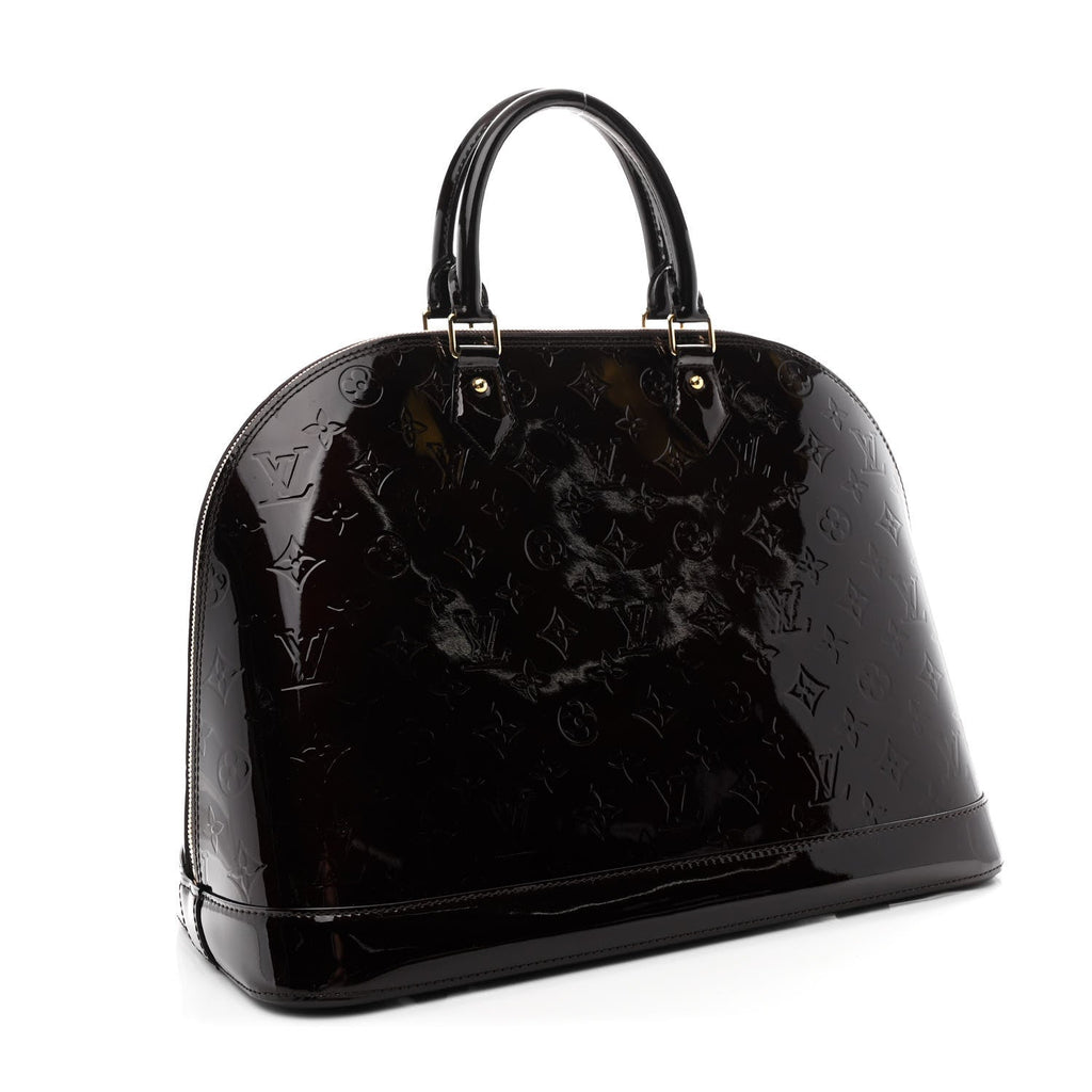 Louis Vuitton Vernis Alma GM Amarante