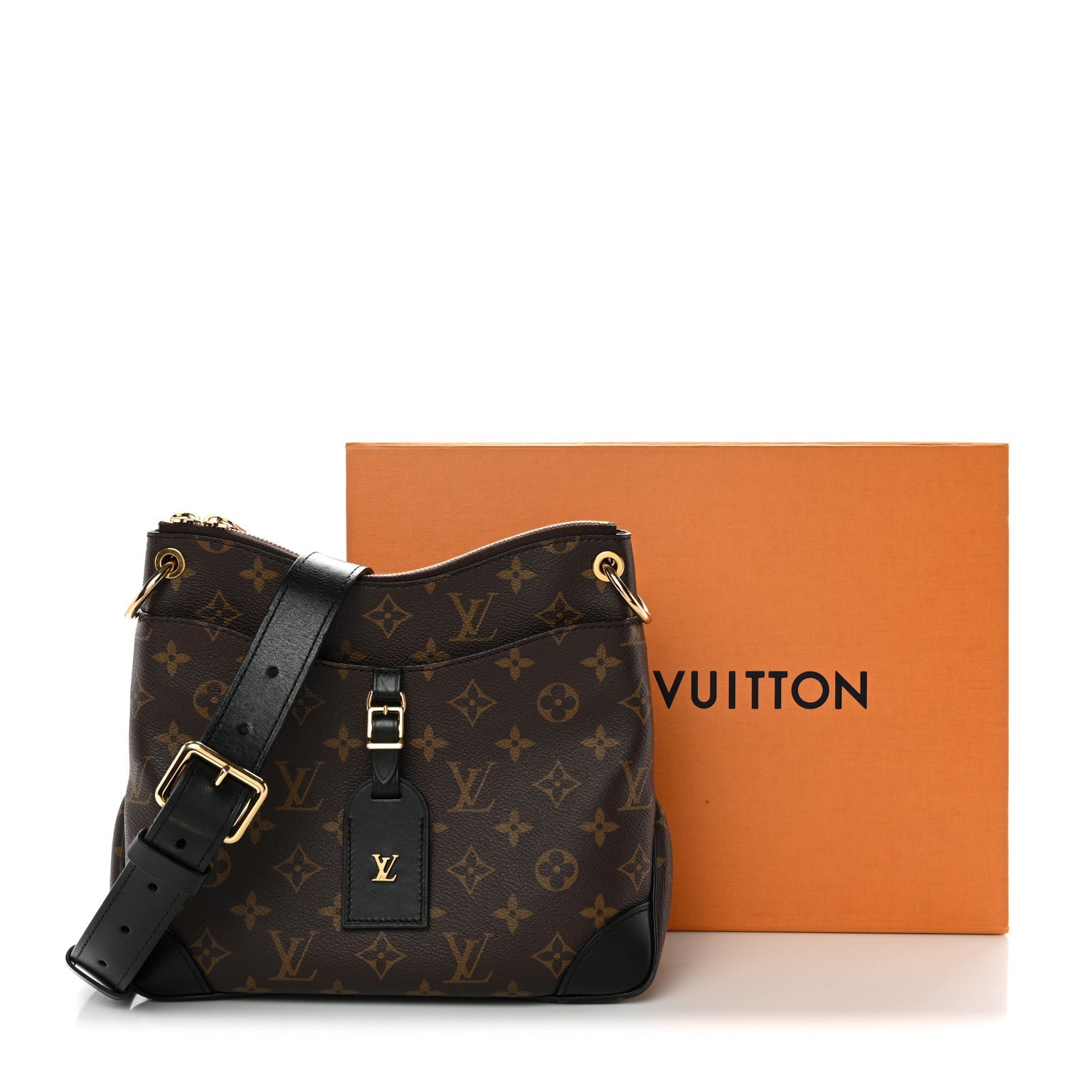 Louis Vuitton Monogram Odeon PM Black