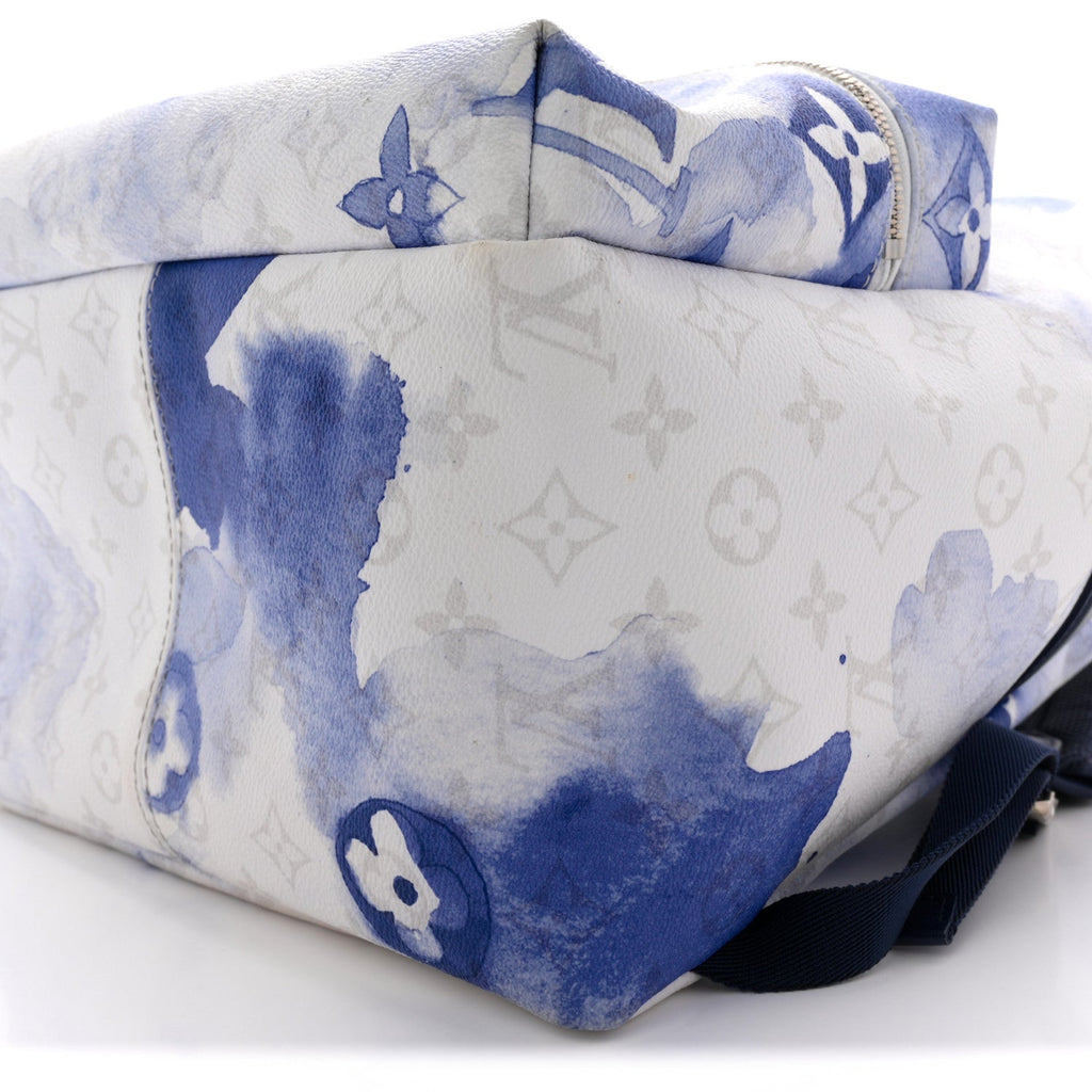 Louis Vuitton Monogram Watercolor Discovery Backpack Blue
