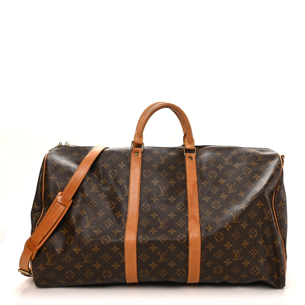Louis Vuitton Monogram Keepall Bandouliere 55