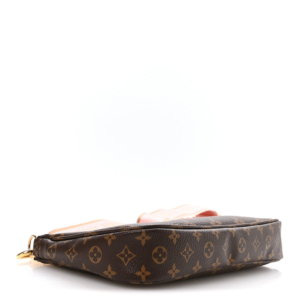 Louis Vuitton Monogram Multi Pochette Accessories Large Pochette Rose Clair