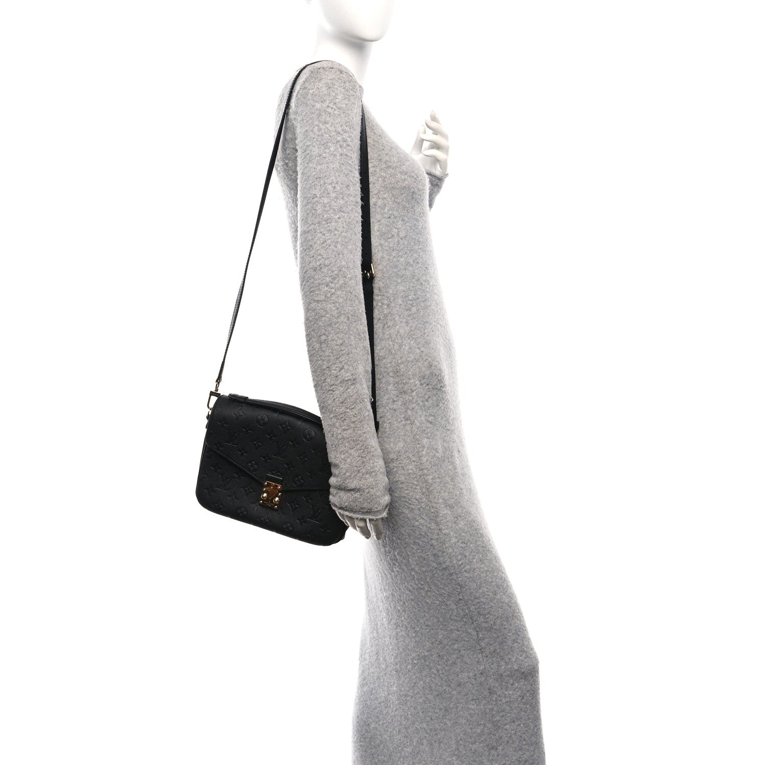 Louis Vuitton Empreinte Pochette Metis Black