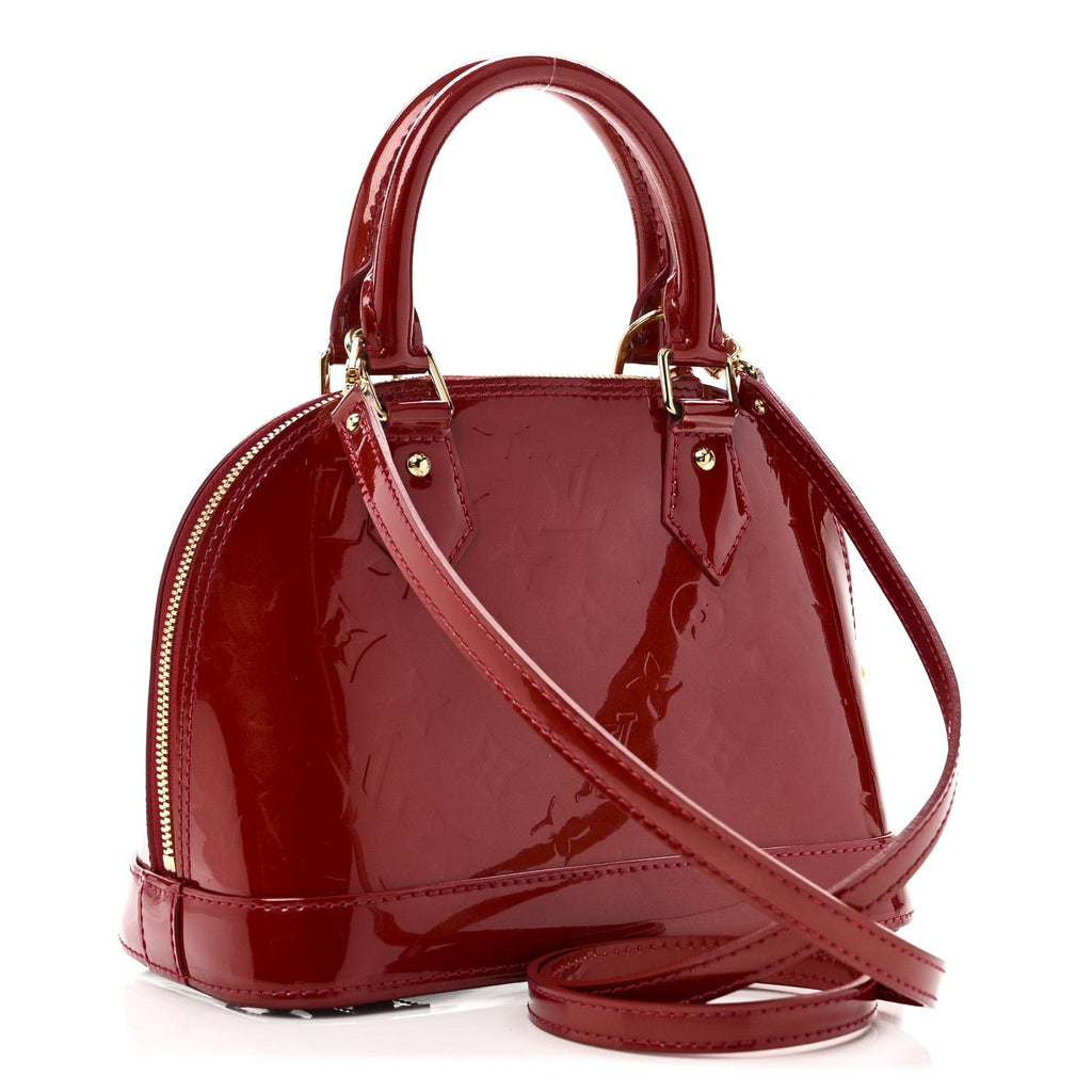 Louis Vuitton Vernis Alma BB Pomme D'Amour