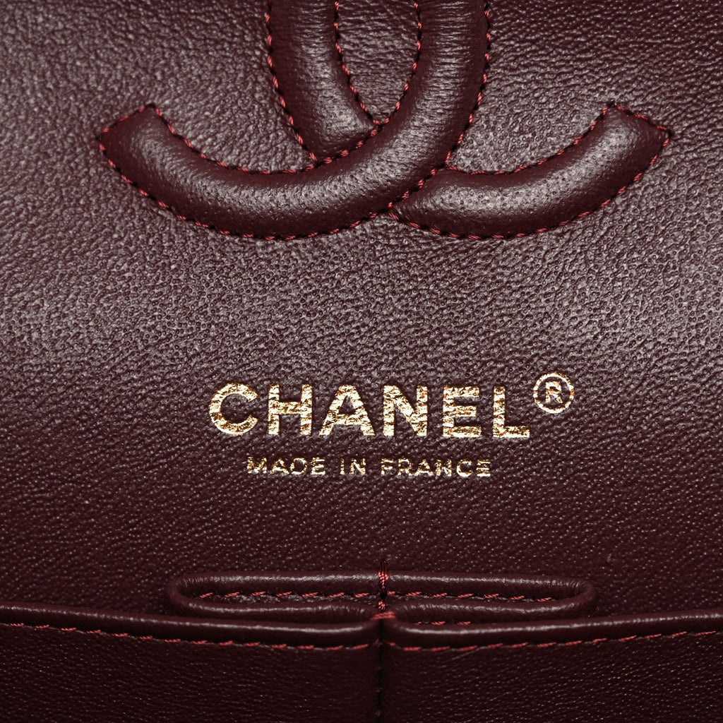 Chanel Lambskin Quilted Small Double Flap Black