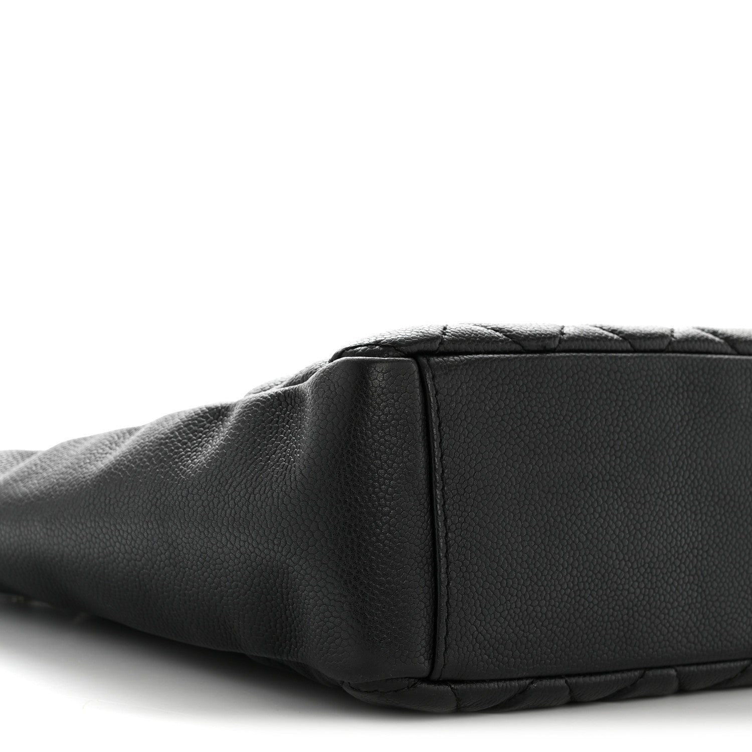 Chanel Caviar Quilted Petit Shopping Tote PST Black