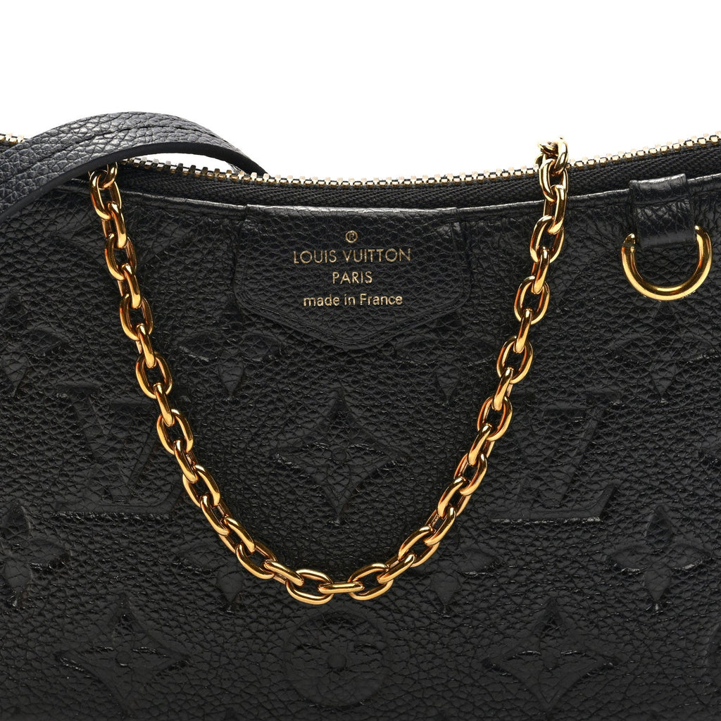Louis Vuitton Empreinte Easy Pouch On Strap Black