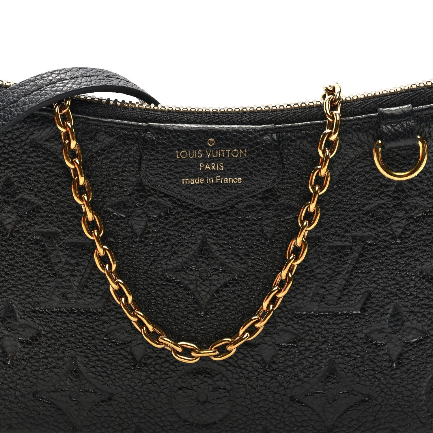 Louis Vuitton Empreinte Easy Pouch On Strap Black