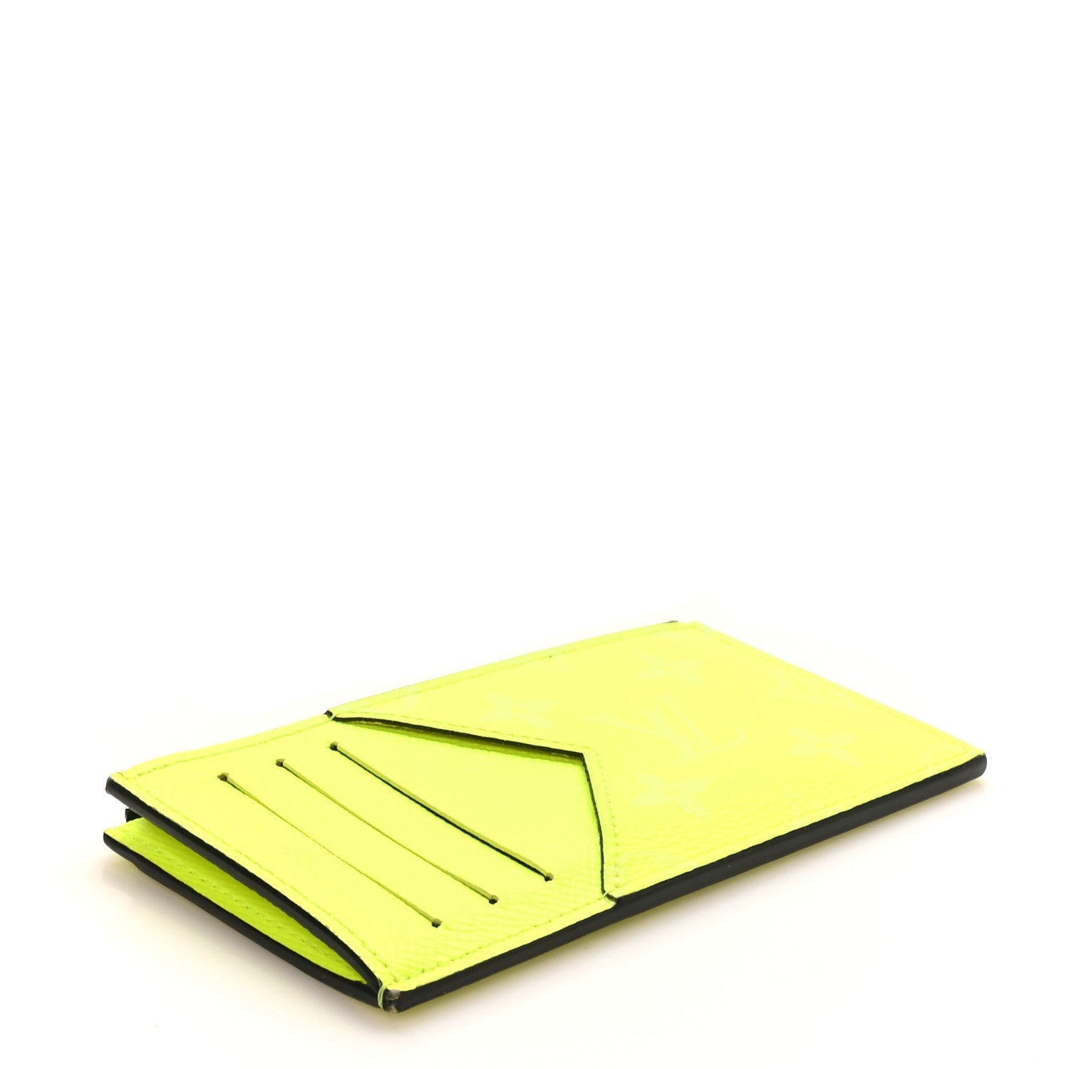 Louis Vuitton Taigarama Coin Card Holder Yellow
