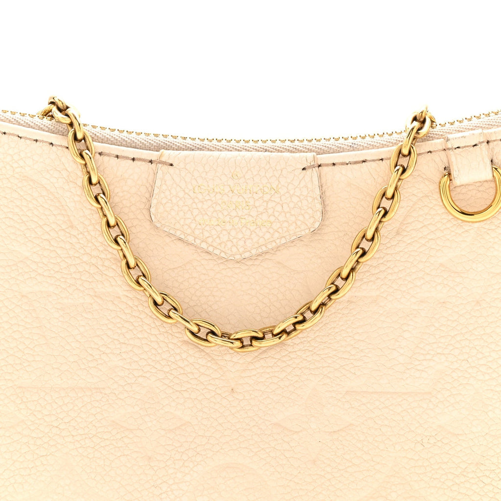 Louis Vuitton Empreinte Easy Pouch On Strap Cream