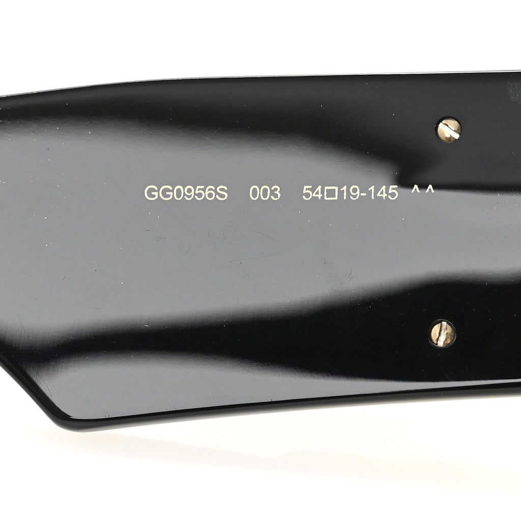 Gucci Acetate Square Frame Sunglasses GG0956S Black