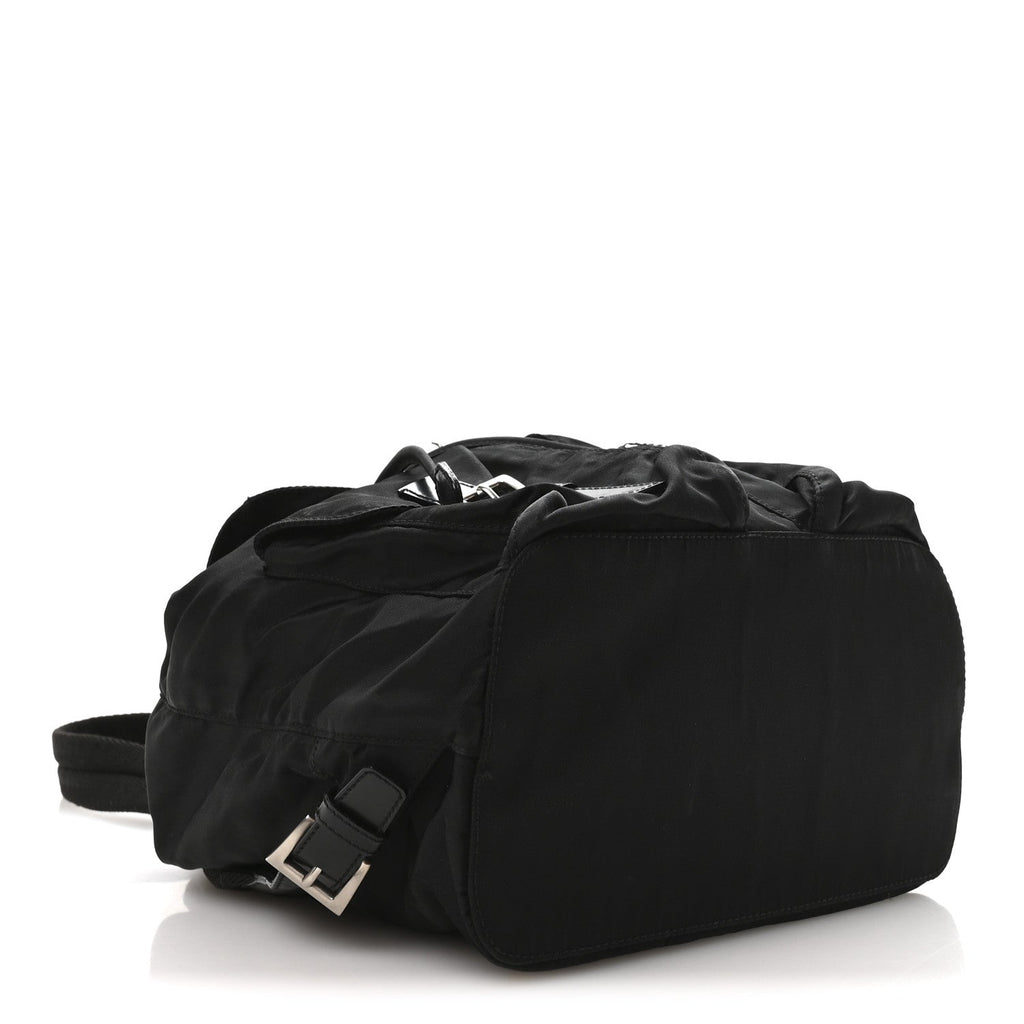 Prada Tessuto Nylon Vela Small Backpack Black