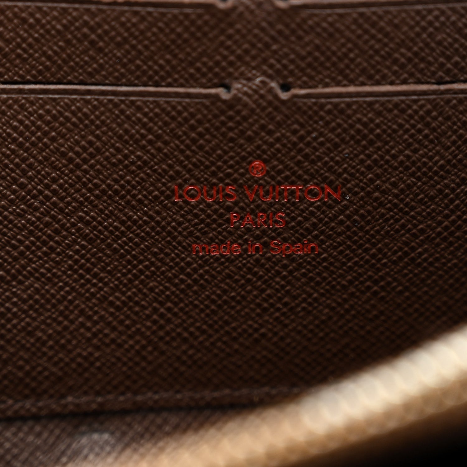 Louis Vuitton Damier Ebene Zippy Wallet