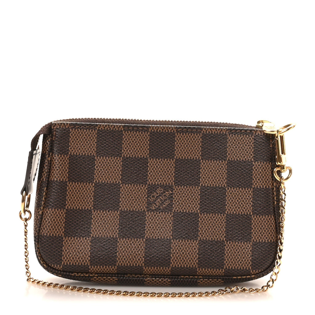 Louis Vuitton Damier Ebene Mini Pochette Accessories