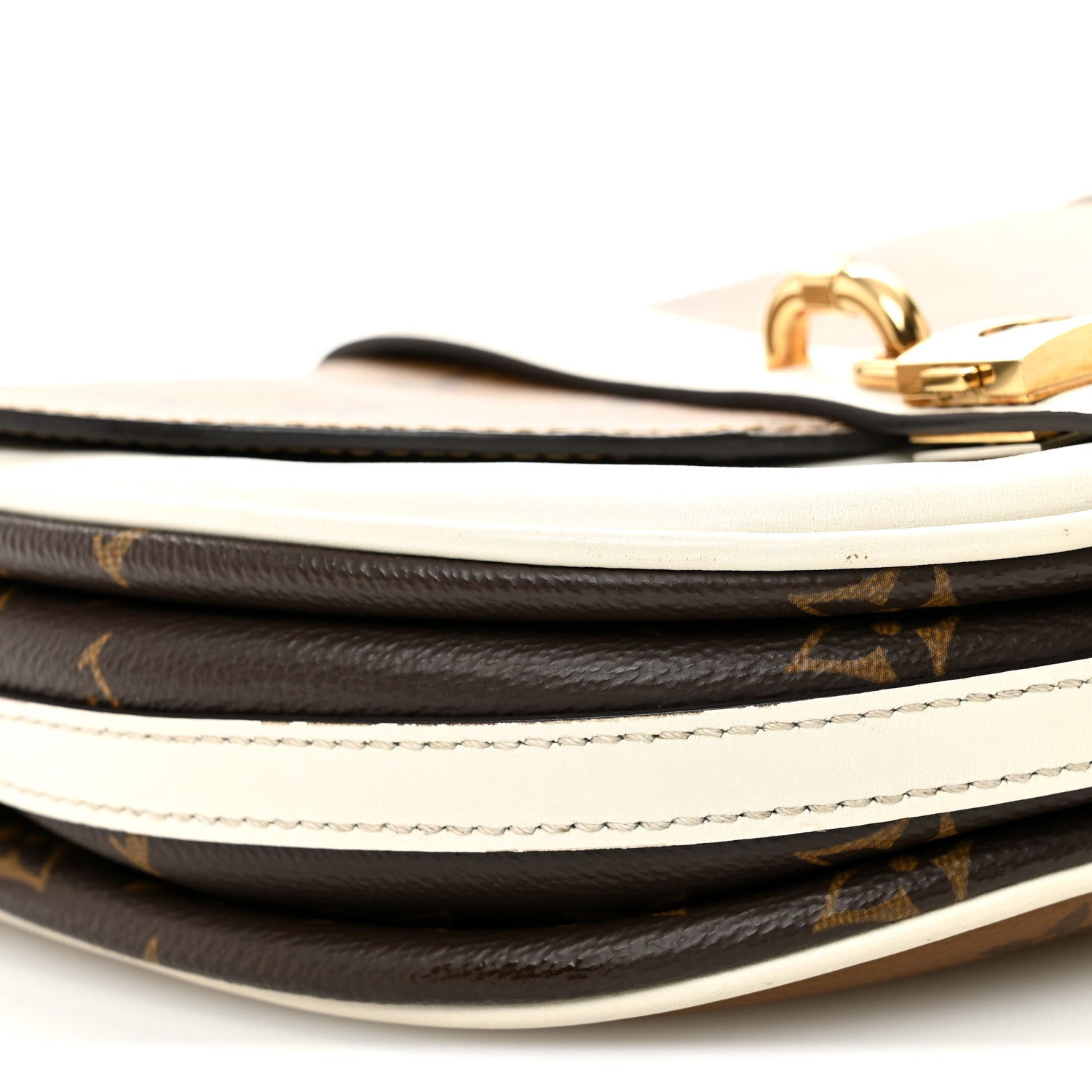 Louis Vuitton Reverse Monogram Chantilly Lock White