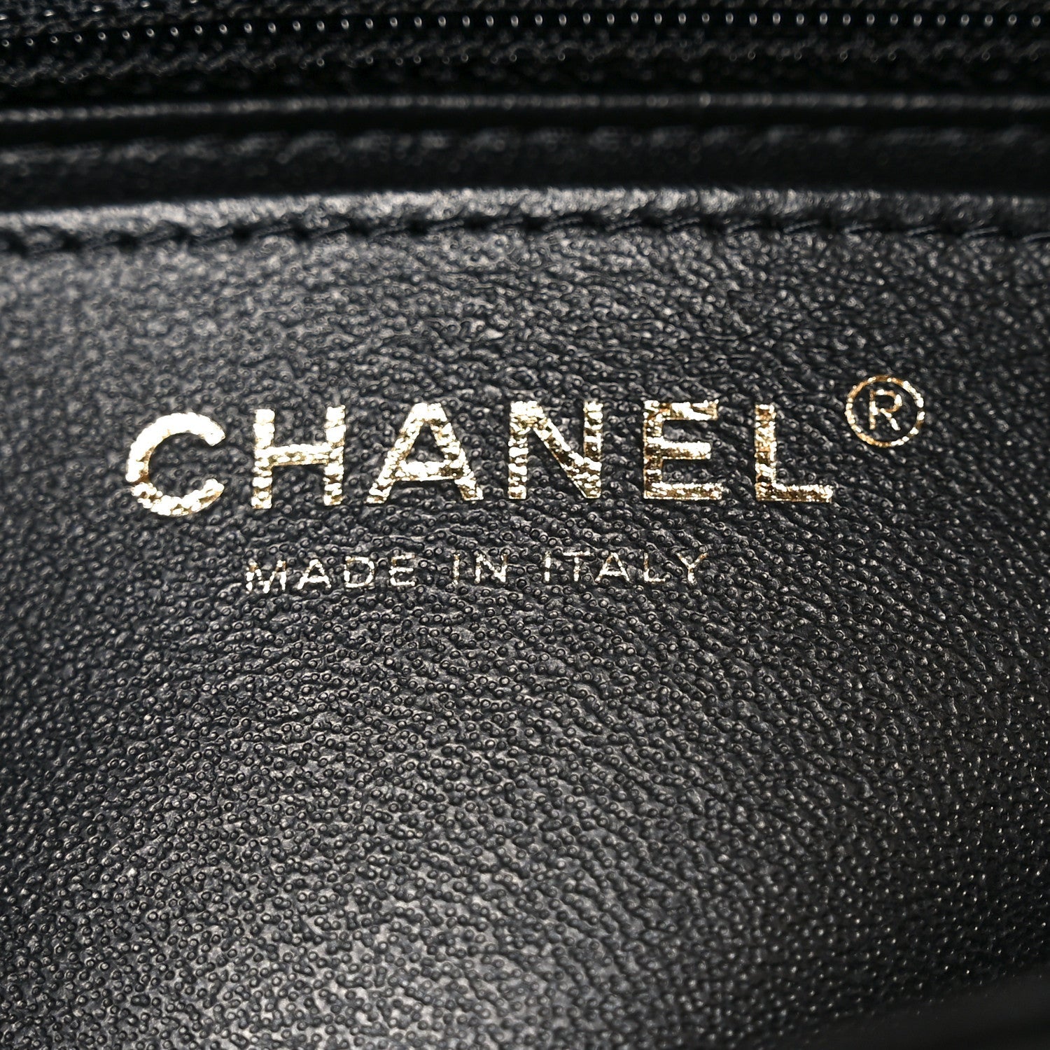 Chanel Lambskin Quilted Mini Rectangular Flap Black