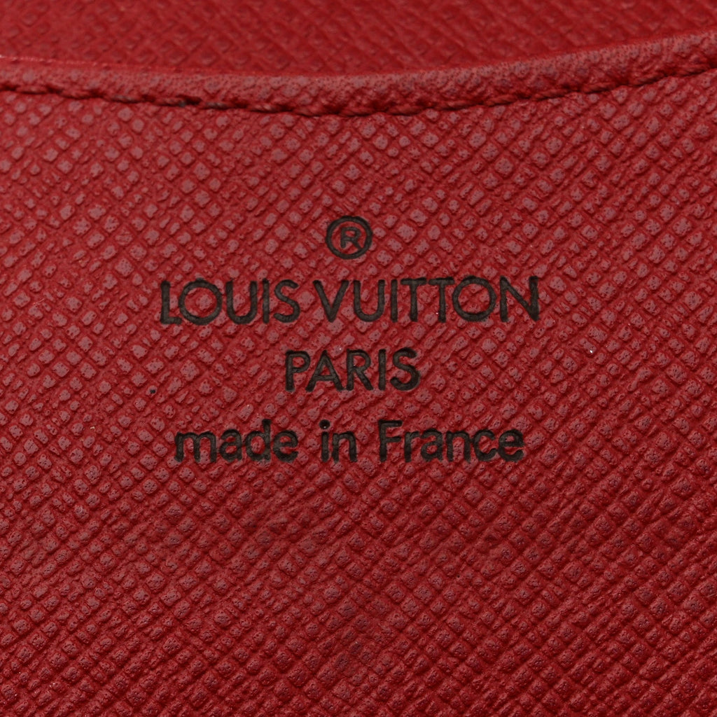 Louis Vuitton Monogram Josephine Wallet Red